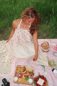 Load image into Gallery viewer, Cream Tea Blossoms Top
