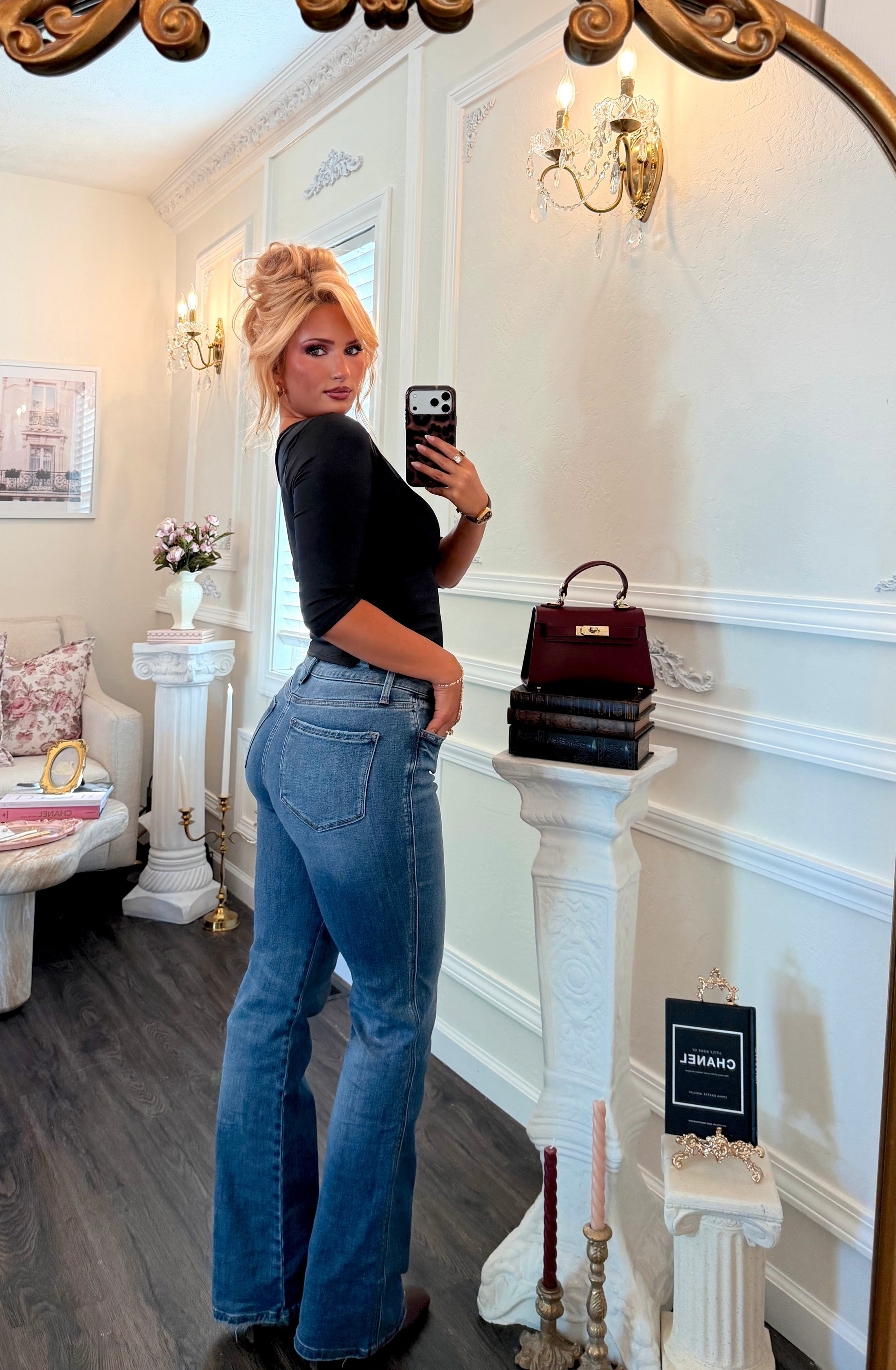 The Chelsea Slim Bootcut Jeans