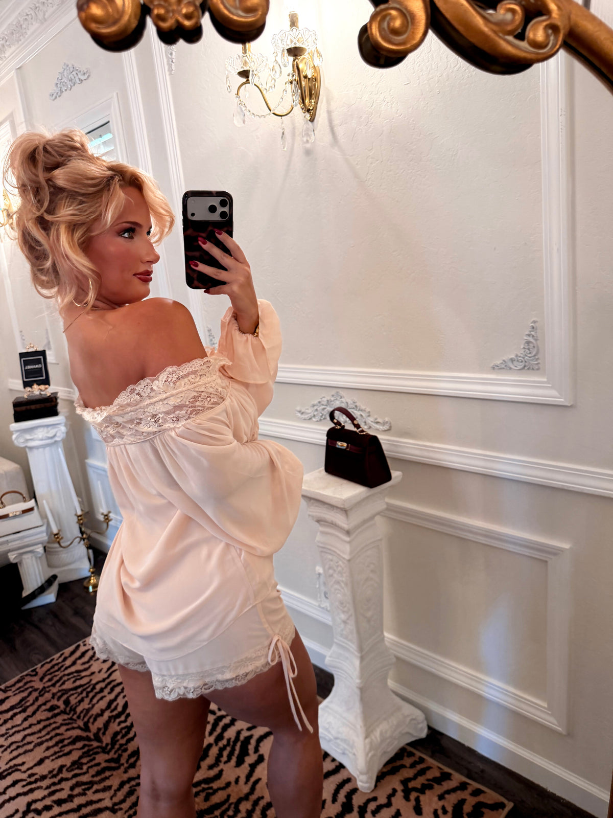 Juliette Lace Short Set