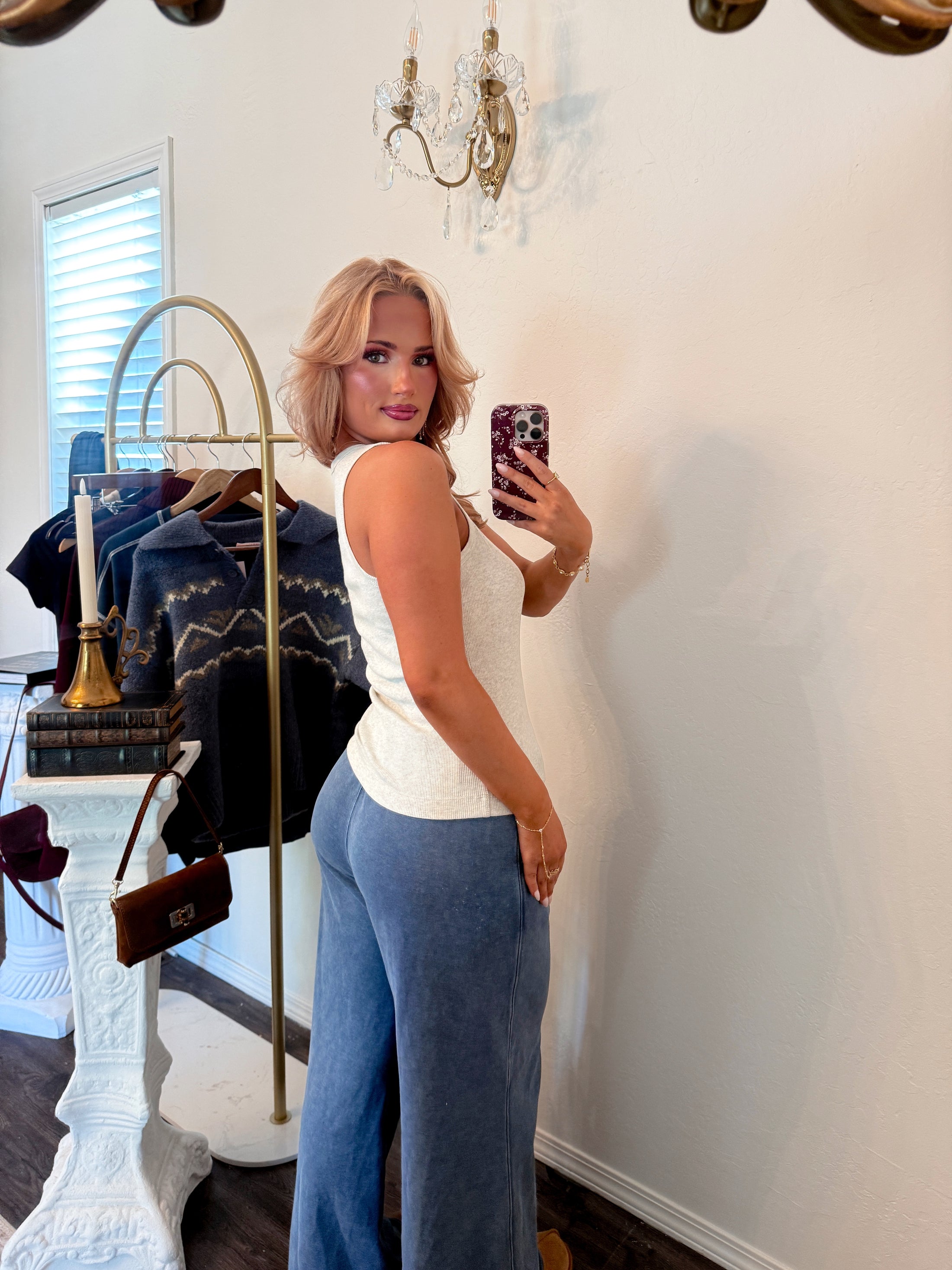 The Léo Tank – Grey Mélange