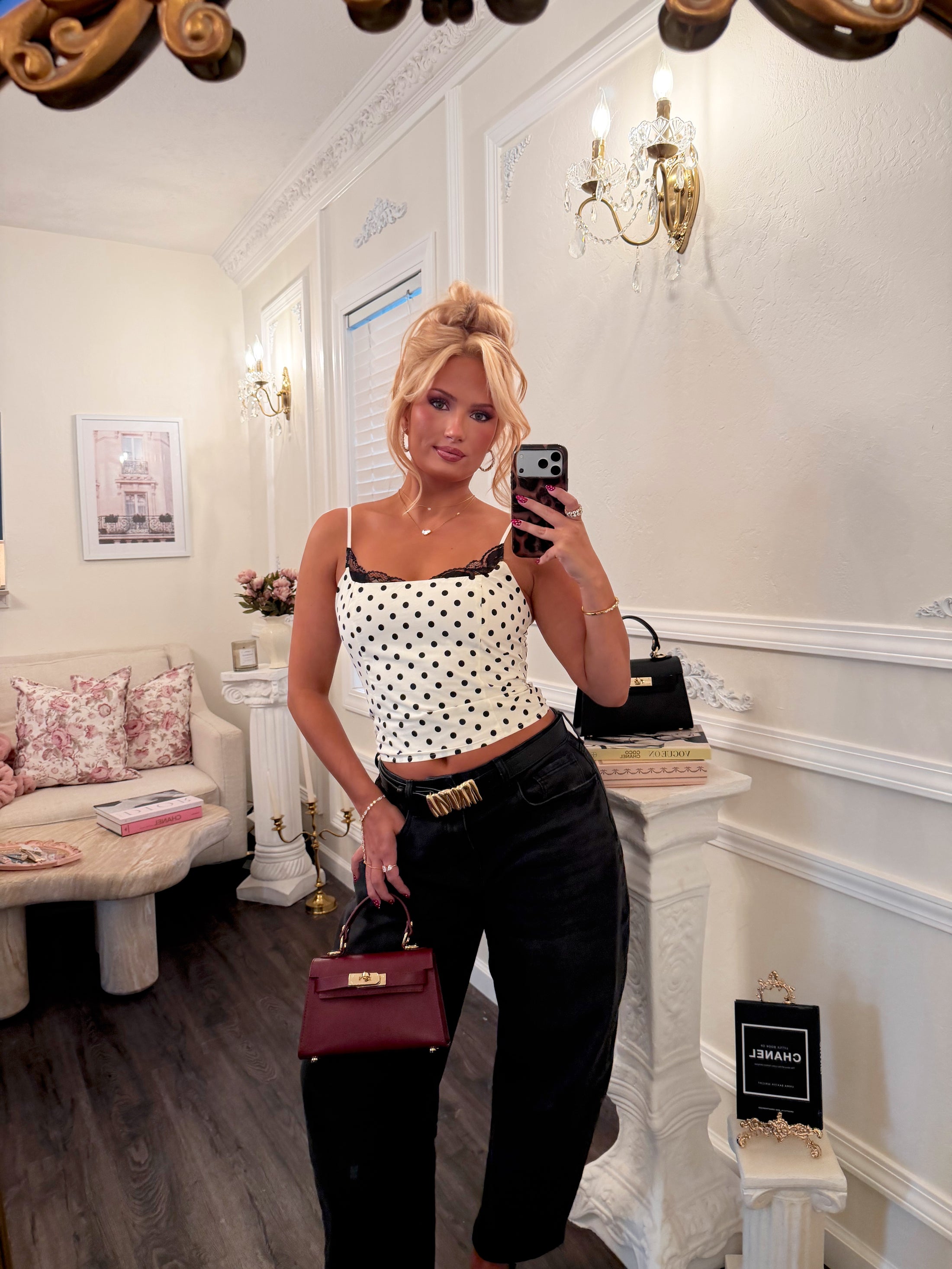 The Bardot Peekaboo Cami