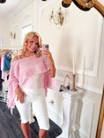 Load image into Gallery viewer, The Lustré Fringe Poncho – Rosé Petal
