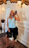 Load image into Gallery viewer, The Céleste Polka Dot Blouse
