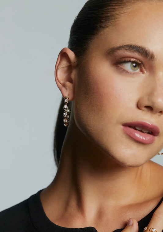 It Girl Medium C Hoops