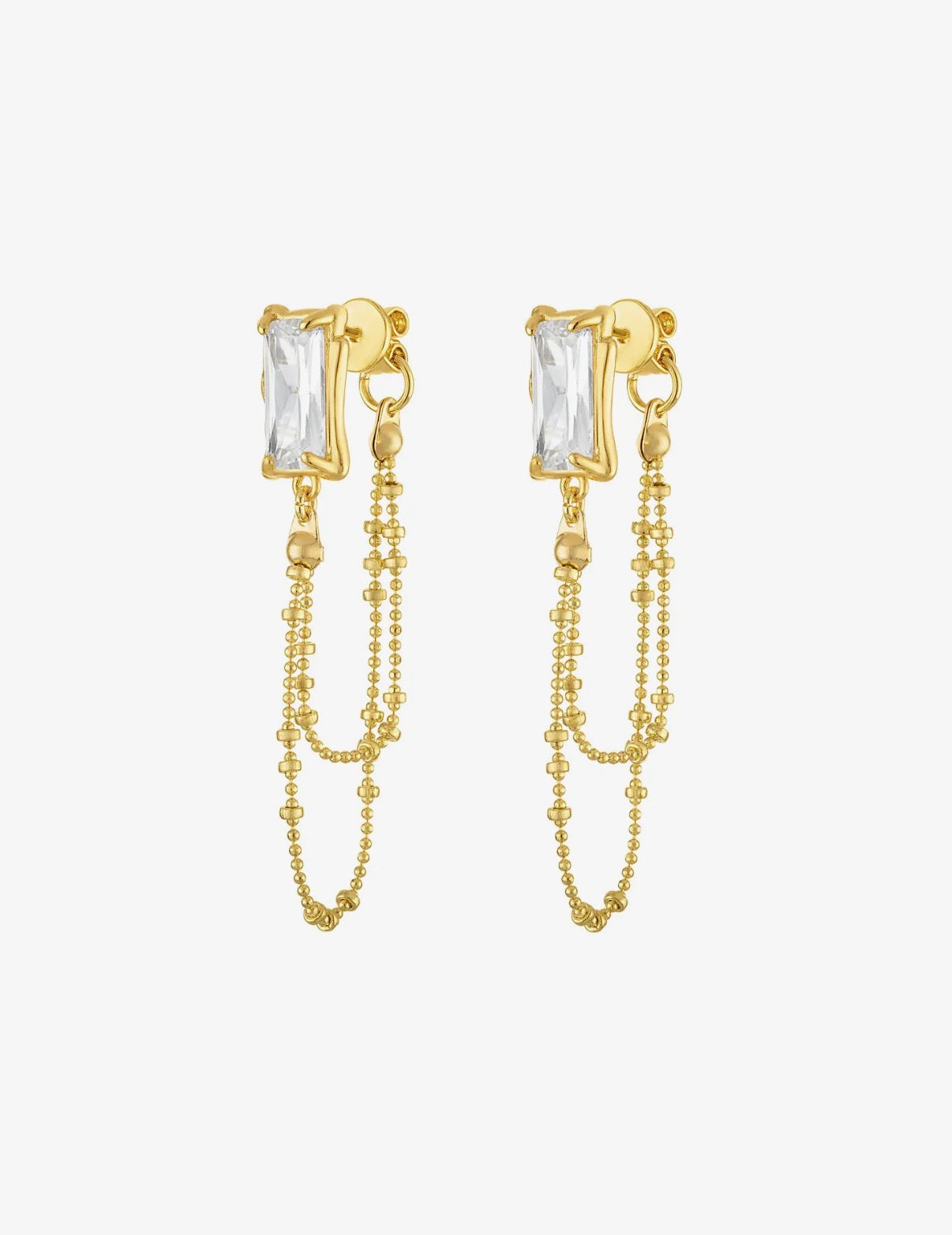 The Gold Coast Cascade Earrings
