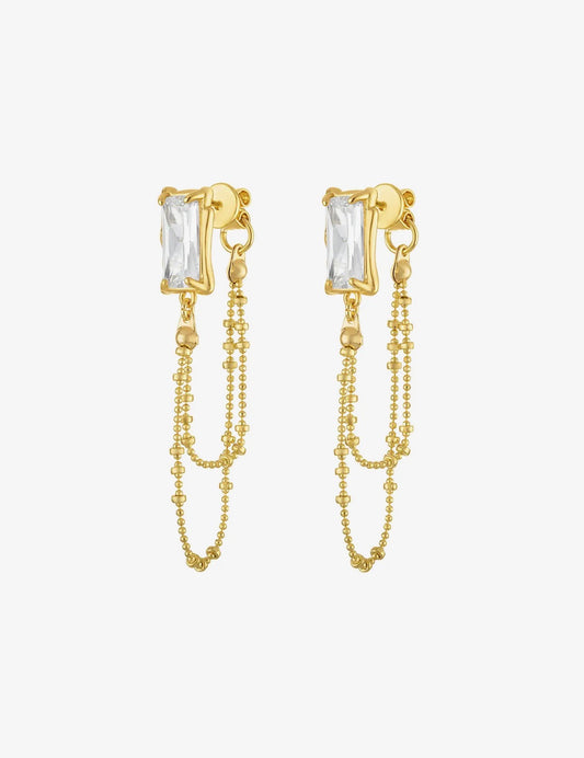 The Gold Coast Cascade Earrings