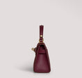 Load image into Gallery viewer, Janáe Mini Handbag — Bordeaux Suede
