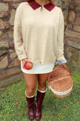 Load image into Gallery viewer, The Wentworth Polo Knit - Caramel Apple
