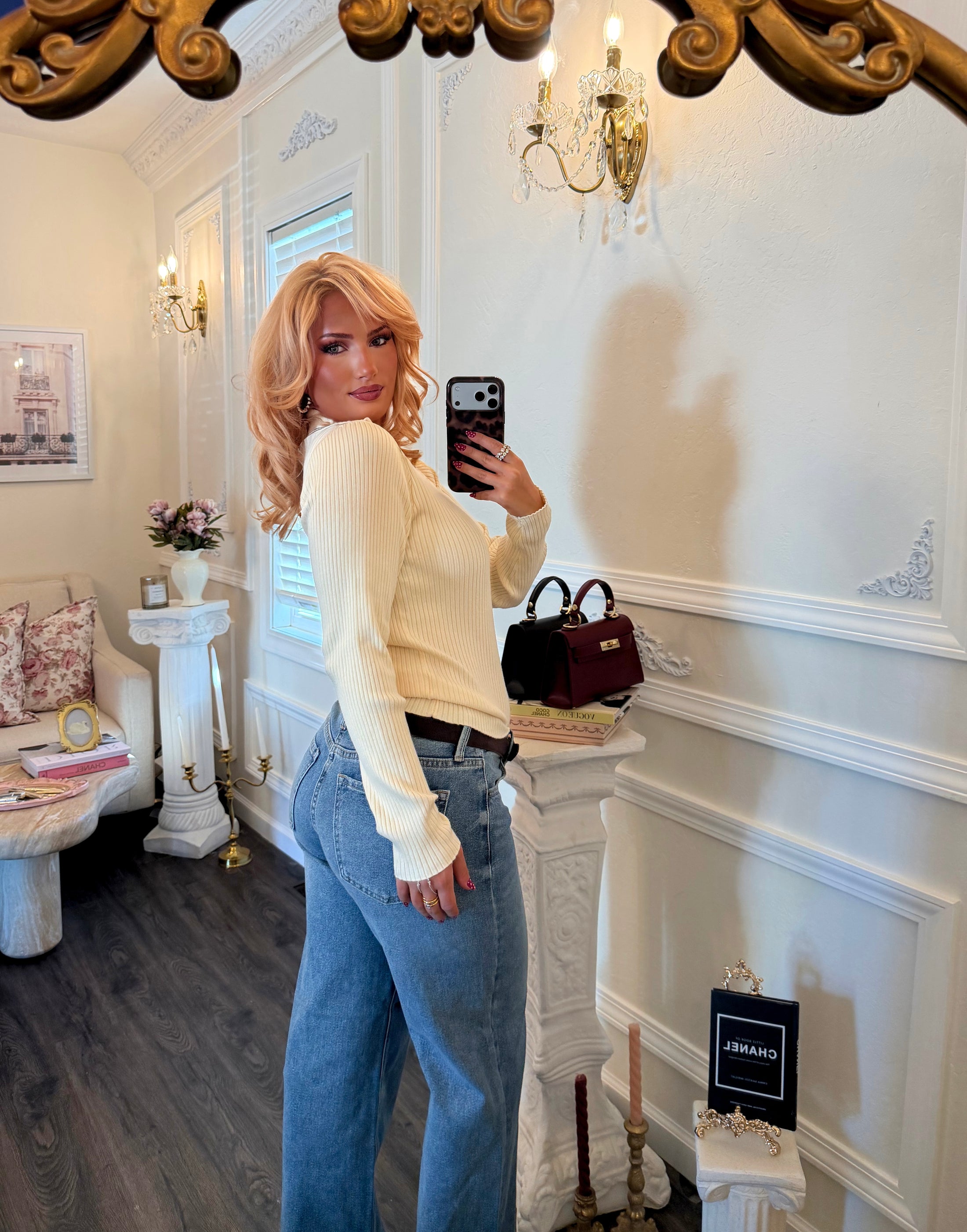 The Sylvie Soft Knit Polo