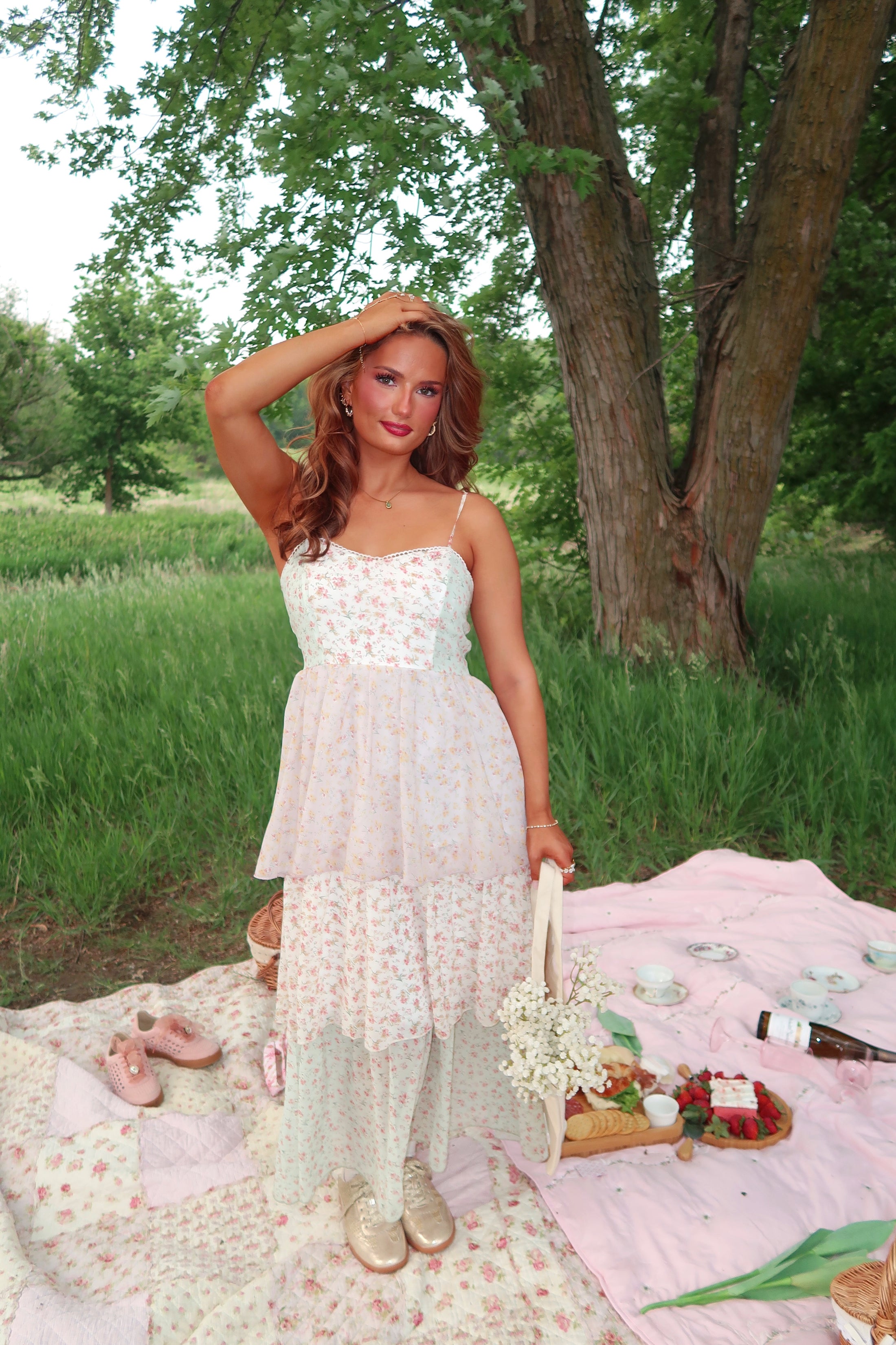 Whispering Wildflowers Dress