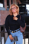 Load image into Gallery viewer, The Devonshire Cardigan - Noir
