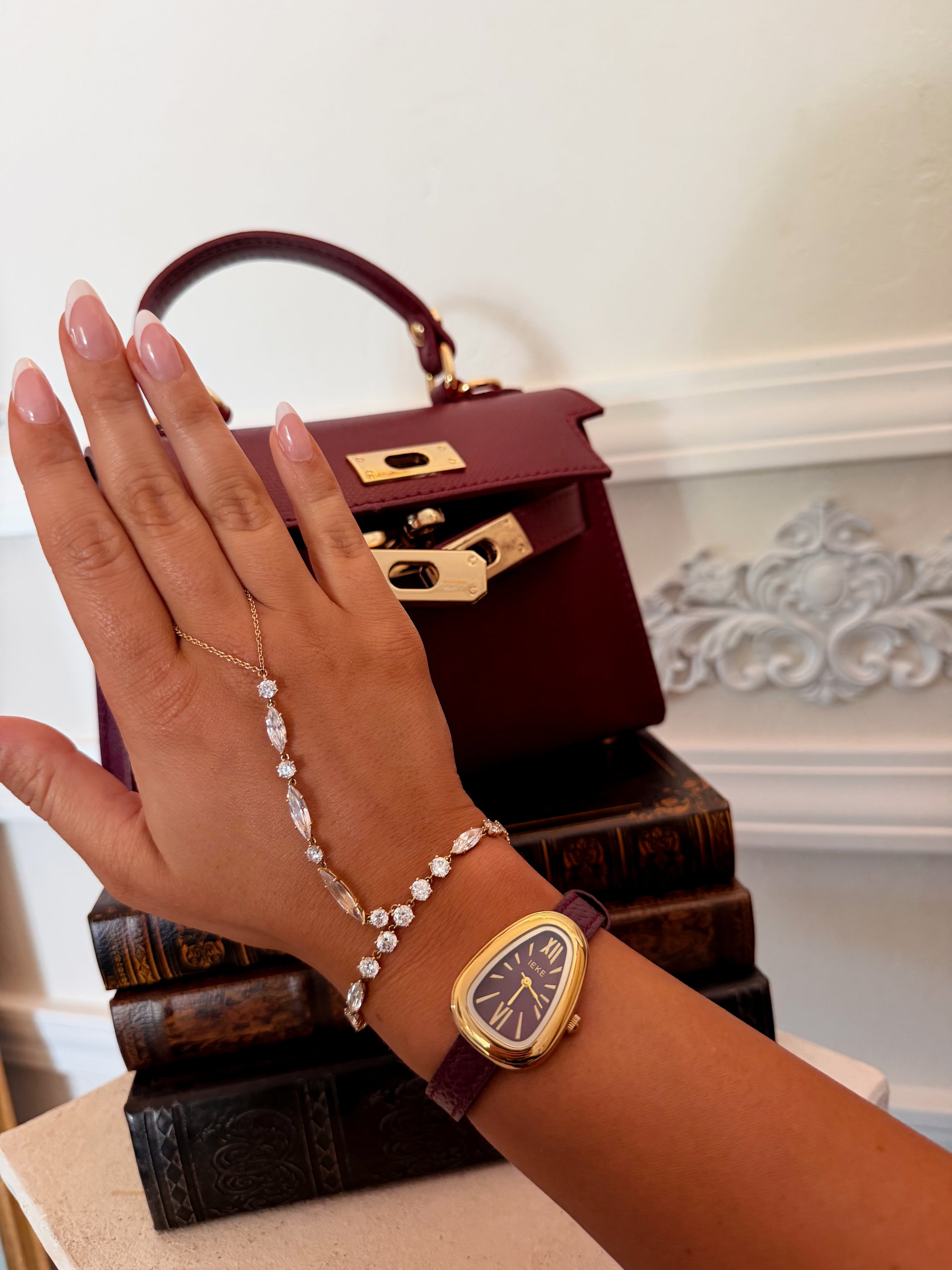 The Mayfair Heirloom Watch — Oxblood