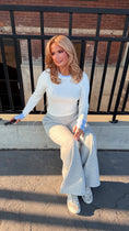 Load image into Gallery viewer, Blythe Thermal Top - Petit Bleu
