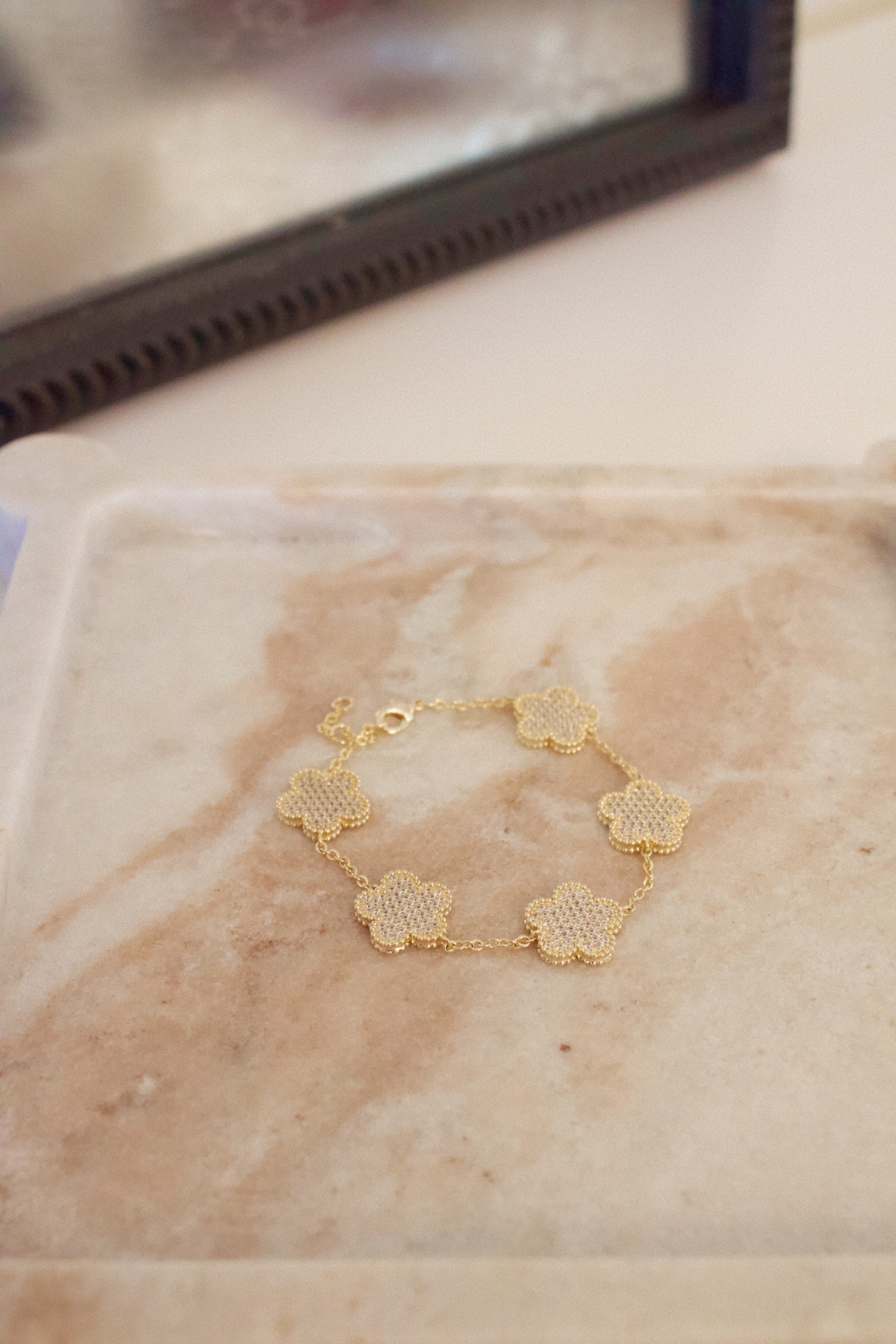 The Fleurette Pavé Bracelet