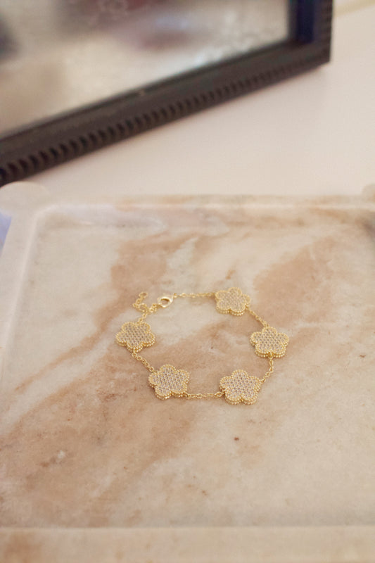 The Fleurette Pavé Bracelet