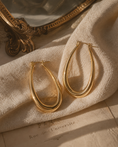 Load image into Gallery viewer, The French Chic Hoops - 40 mm
