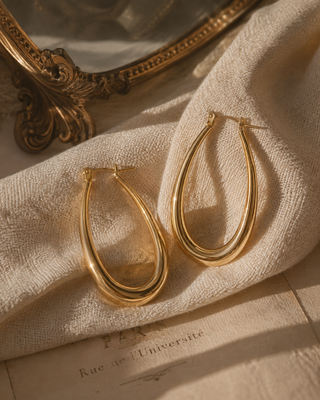 The French Chic Hoops - 40 mm