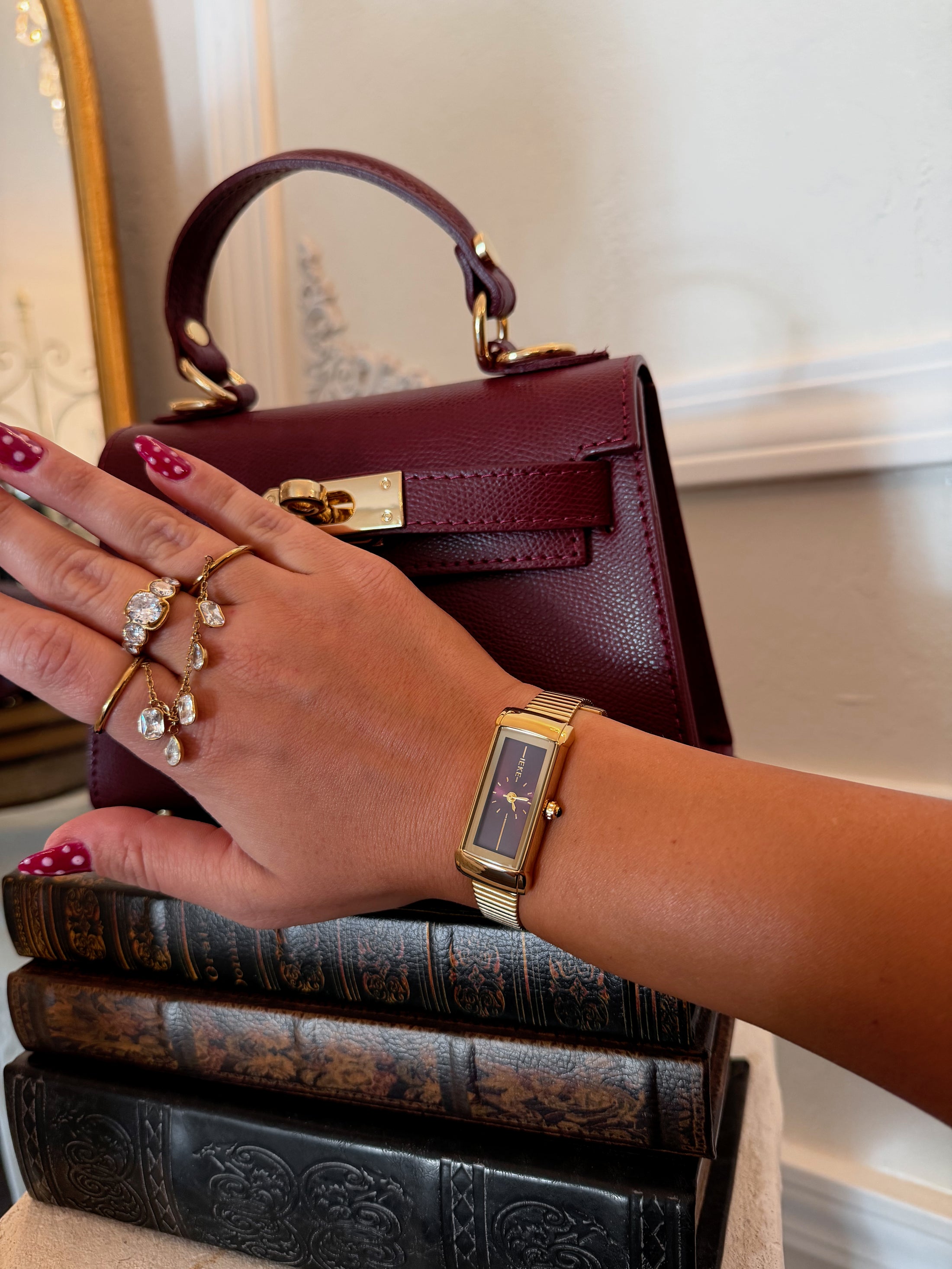 The Élodie Heirloom Watch — Bordeaux