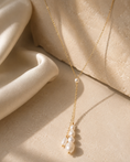 Load image into Gallery viewer, The Salt & Silk Pearl Lariat Preorder 6.30
