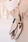 Load image into Gallery viewer, The Camille Raffia Saddle Bag

