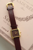 Load image into Gallery viewer, Heritage Claret Leather Watch
