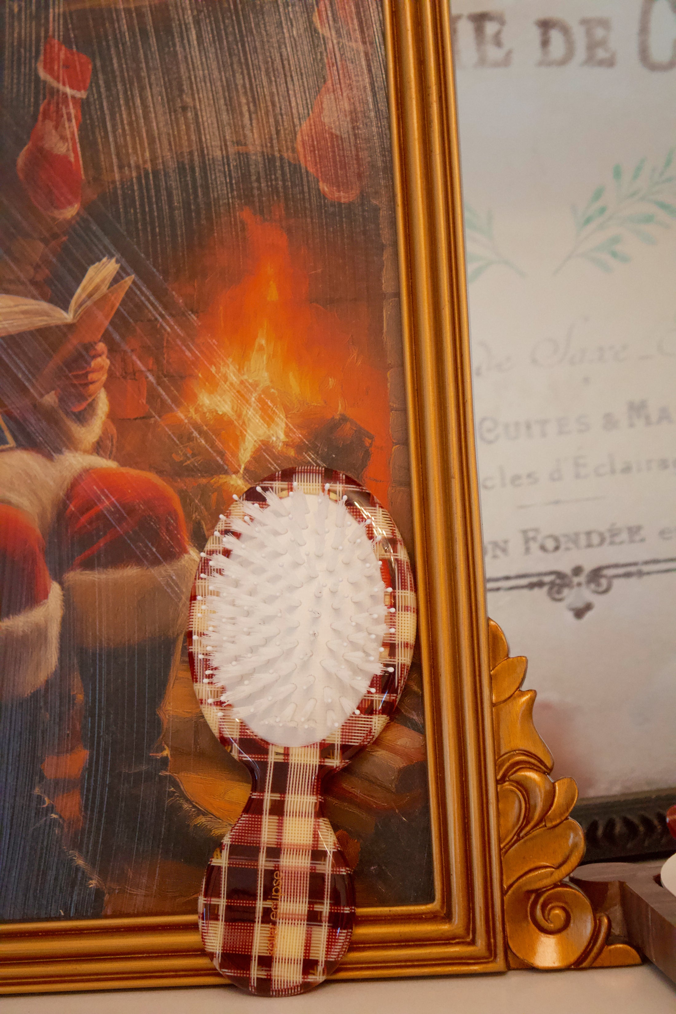 The Holiday Tartan Hair Brush