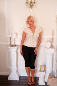 Load image into Gallery viewer, The Marais Lace Whisper Top – Crème
