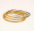 Load image into Gallery viewer, The Madeleine Mixed Metal Bangle Set
