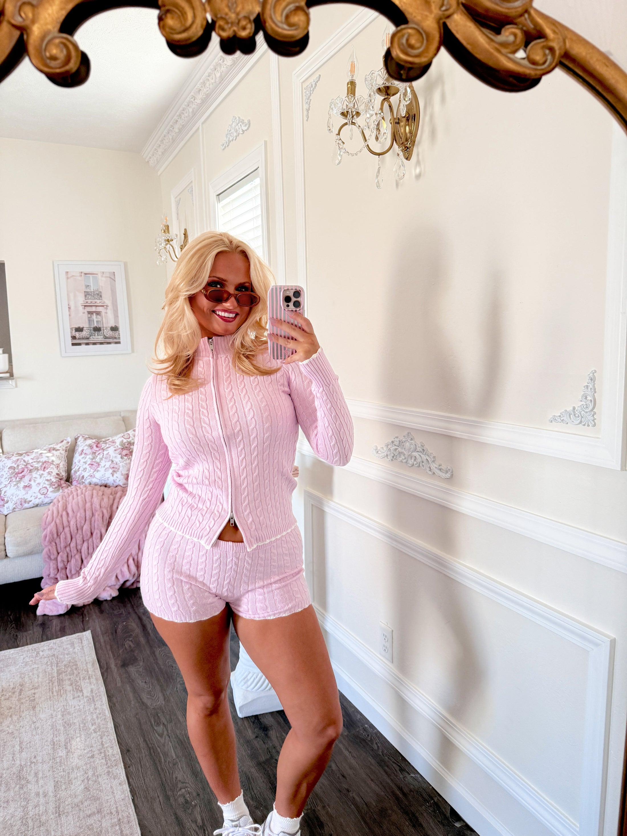 The Lady Diana Off Duty Knit Set