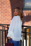 Load image into Gallery viewer, The Notting Hill Ruffle Blouse
