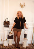 Load image into Gallery viewer, Romie Cardigan — Noir
