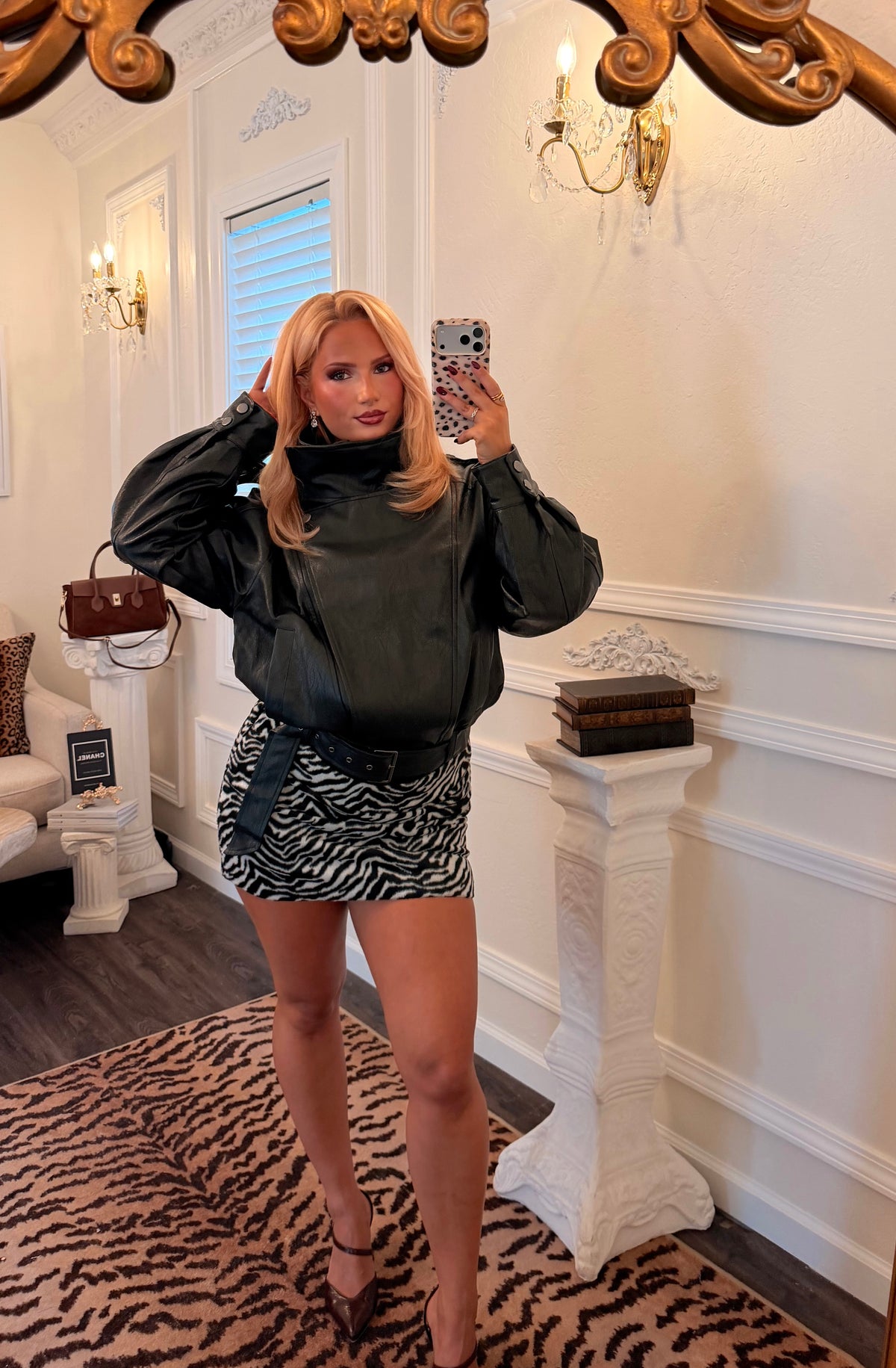 The Vittoria Zebra Skort
