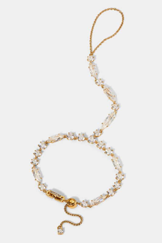 The Marquise Lumière Hand Chain