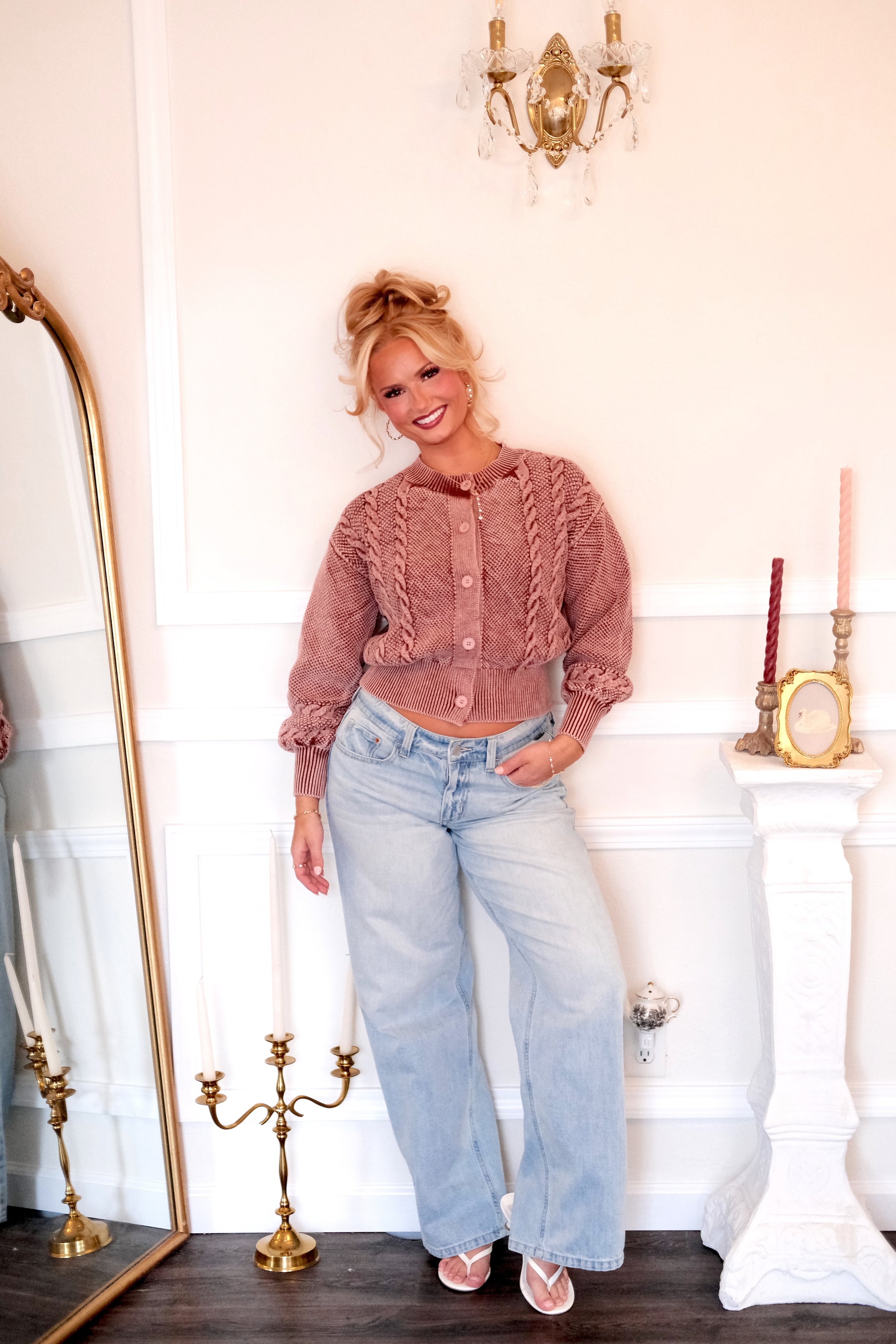 The Heirloom Love Note Cardigan