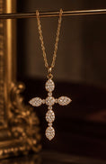 Load image into Gallery viewer, The Versailles Cross Necklace
