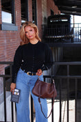 Load image into Gallery viewer, The Devonshire Cardigan - Noir
