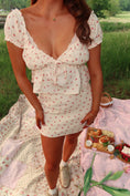 Load image into Gallery viewer, Strawberries & Crème Skirt Set
