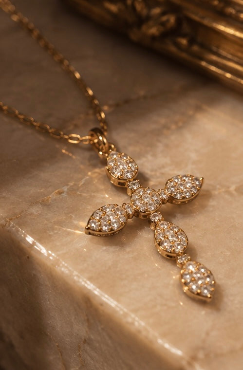 The Versailles Cross Necklace