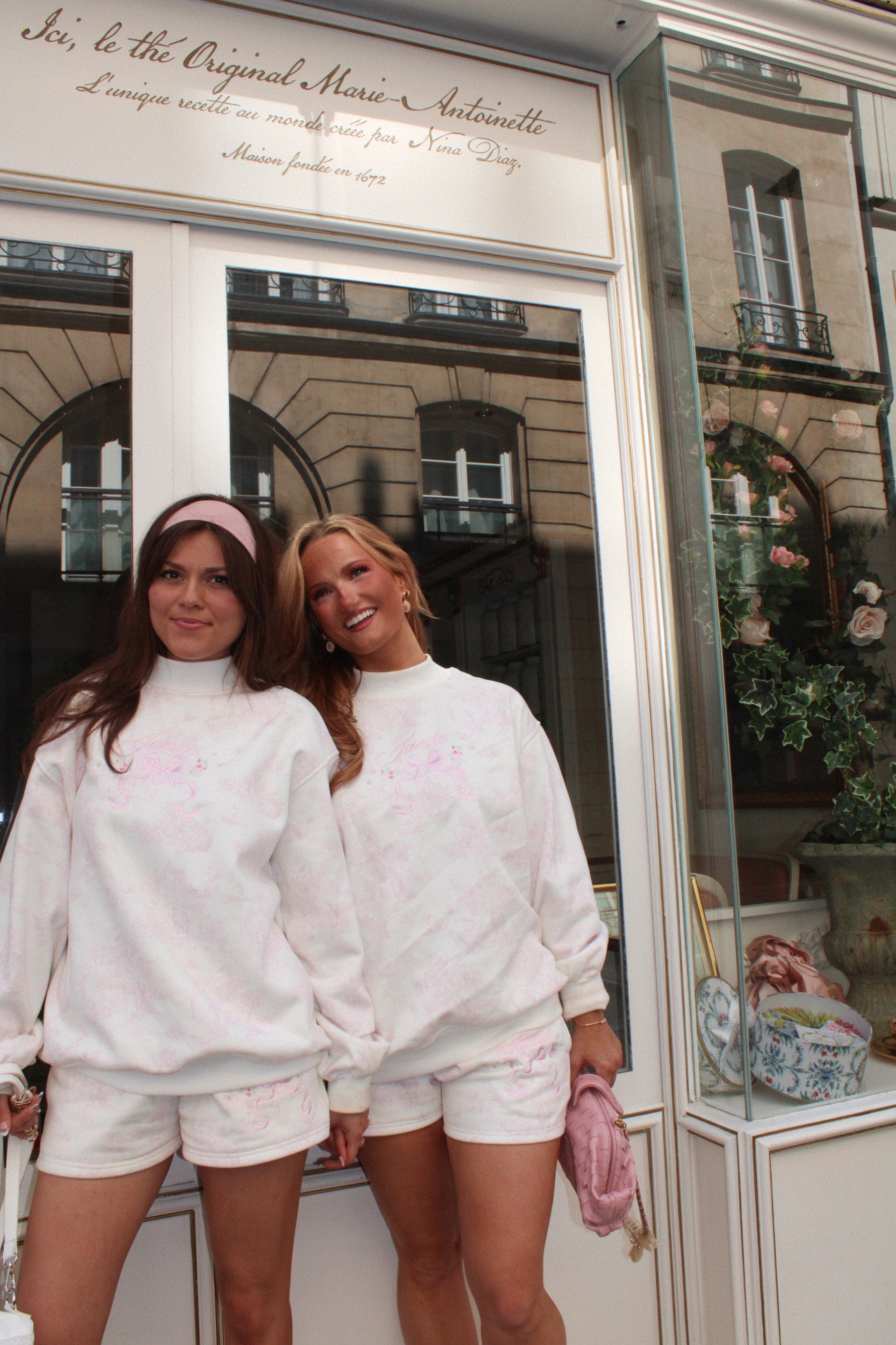 Janáe French Toile Shorts