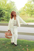 Load image into Gallery viewer, The Orchard Lane Jacket – Cream Gingham
