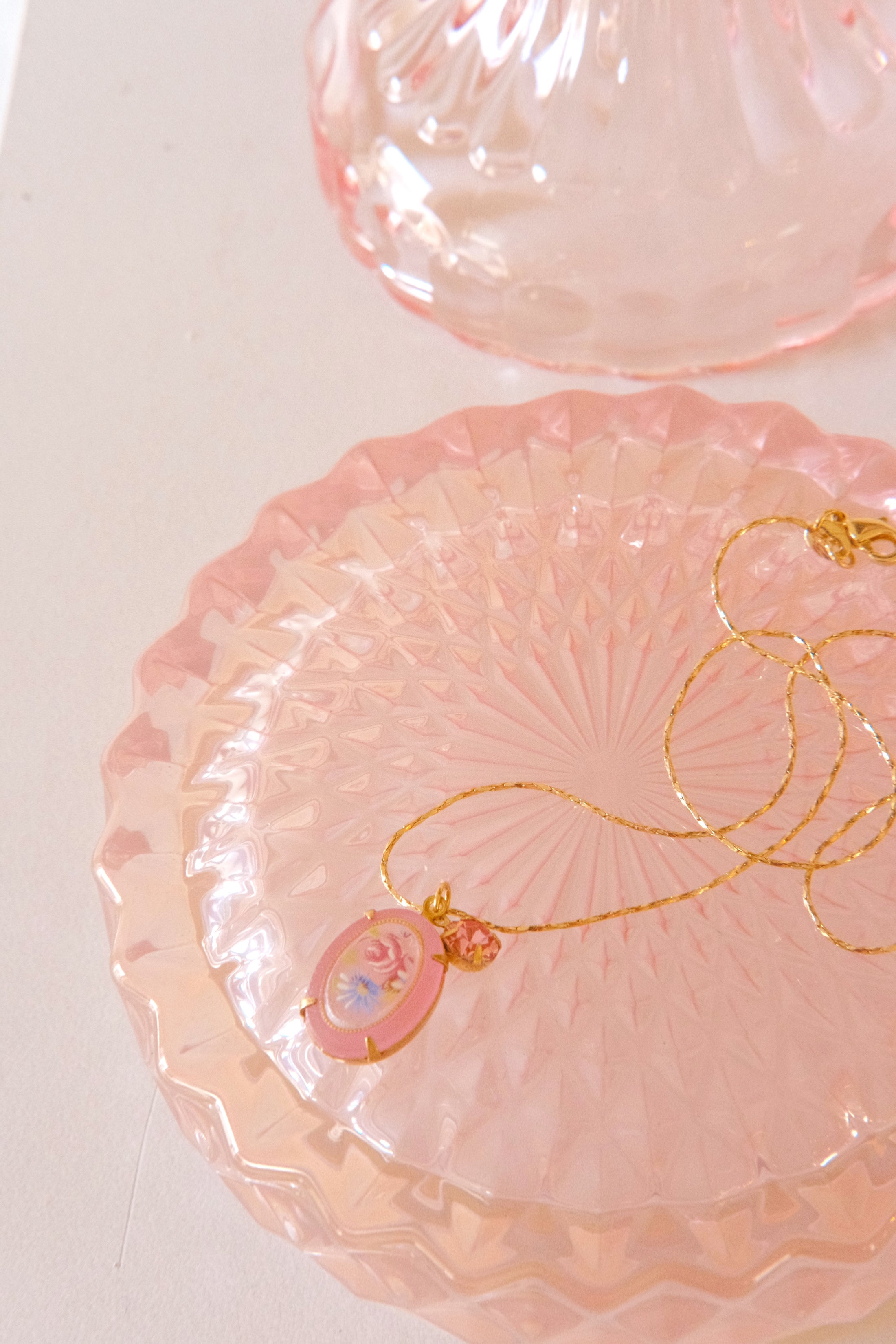 The Petal Portrait Vintage Necklace