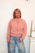 Load image into Gallery viewer, The Reverie Rose Zip Up
