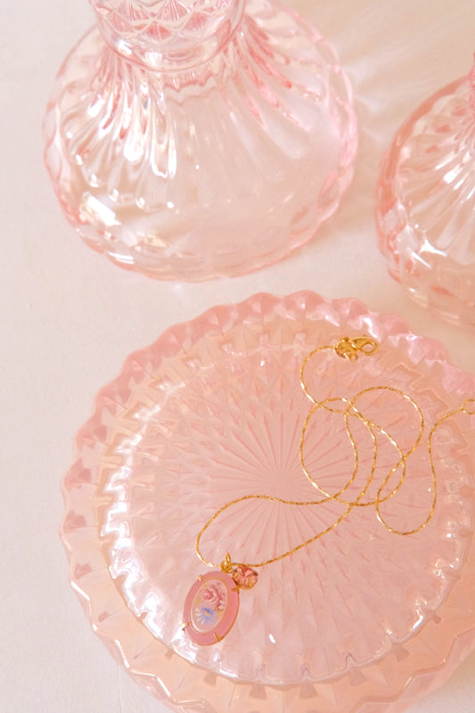 The Petal Portrait Vintage Necklace