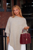 Load image into Gallery viewer, The Madeleine Poncho - Champagne Mist ✨
