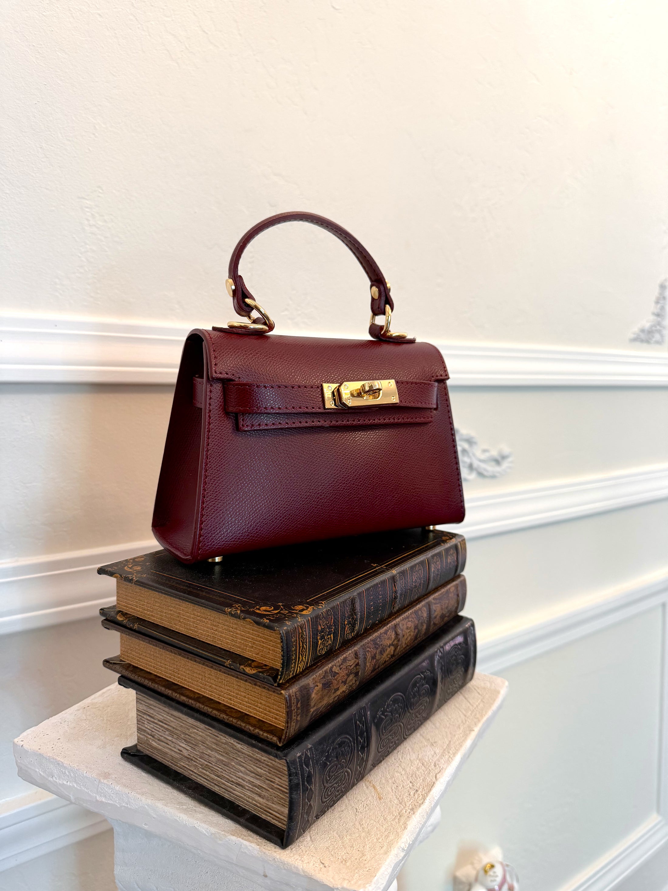 The Janáe Mini Bag - Cabernet