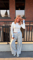 Load image into Gallery viewer, Blythe Thermal Top - Petit Bleu
