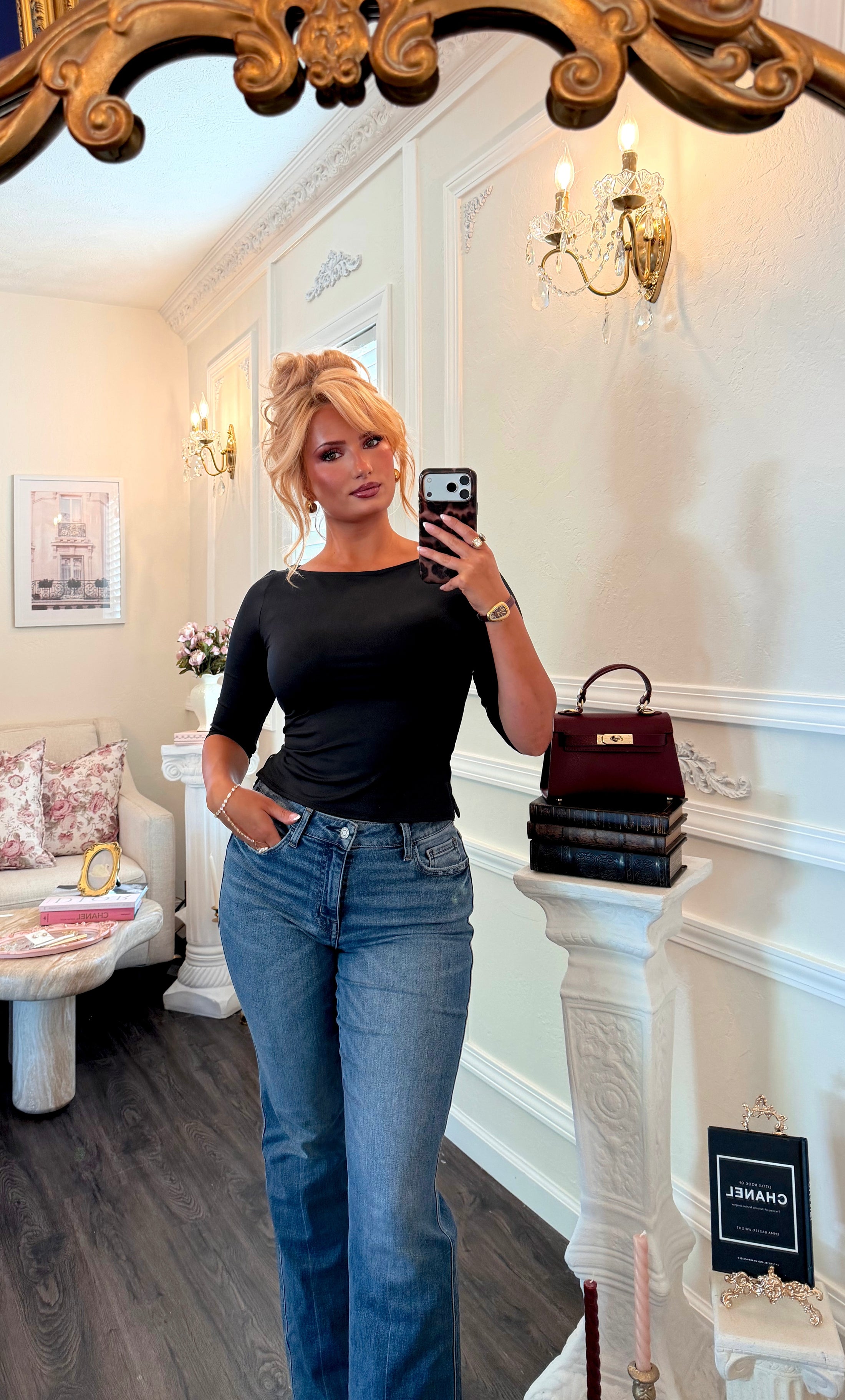 The Sunday in London Boatneck — Noir