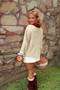 Load image into Gallery viewer, The Wentworth Polo Knit - Caramel Apple

