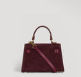 Load image into Gallery viewer, Janáe Mini Handbag — Bordeaux Suede
