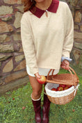 Load image into Gallery viewer, The Wentworth Polo Knit - Caramel Apple
